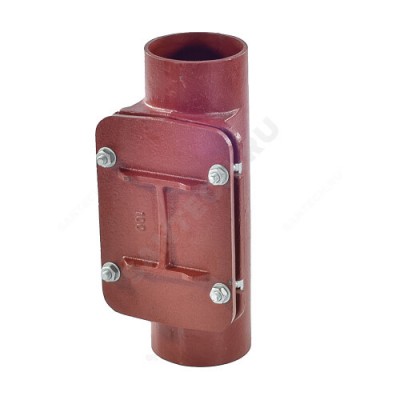 Ревизия чугун SML Ду 250 с прямоугольной крышкой б/растр