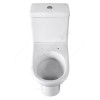 Унитаз-компакт Визит белый нижний подвод косой выпуск 1/реж полипропилен Santeri 1.P405.3.S00.00B.F