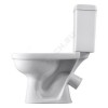 Унитаз-компакт Визит белый нижний подвод косой выпуск 1/реж полипропилен Santeri 1.P405.3.S00.00B.F