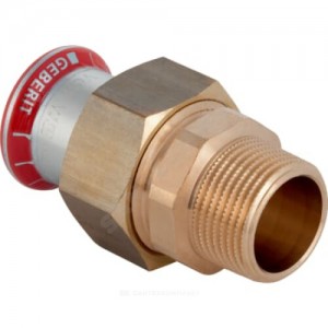 Муфта разъемная сталь углеродистая Дн 15х1/2" пресс/ВР Mapress Geberit 25300