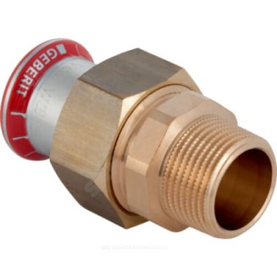 Муфта разъемная сталь углеродистая Дн 42х1 1/2" пресс/ВР Mapress Geberit 25308