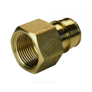 Муфта для PE-X латунь Дн 16х1/2" ВР GX109 Giacomini GX109Y033