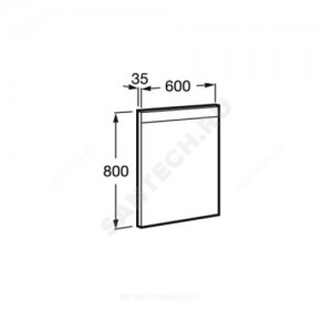 Зеркало Prisma Comfort 60 с подсветкой Roca 812263000