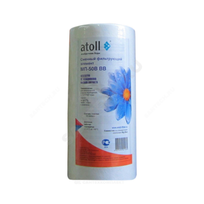 Картридж механический полипропилен МП-50В Slim Line 10" Atoll ATECRT076