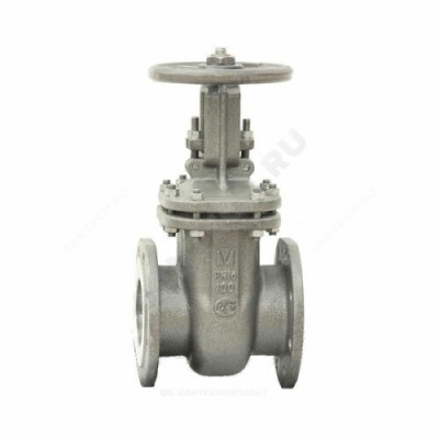 Задвижка клиновая сталь 30лс541нжХЛ Ду 400 Ру16 фл с редуктором МЗТА