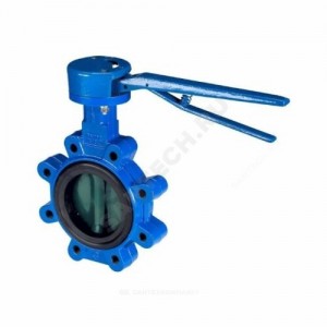 Затвор дисковый поворотный чугун VFY-LH(SYLAX) Ду 65 Ру16 с резьб проушинами с рукояткой диск чугун манжета EPDM Danfoss 065B8411 Затвор дисковый поворотный чугун VFY-LH(SYLAX) Ду 65 Ру16 с резьб проушинами с рукояткой диск чугун манжета EPDM Danfoss 065B8411