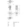 Насос многоступенчатый вертикальный HELIX V 414-1/16/E/KS/400-50 PN16 3х400В/50 Гц Wilo 4160536