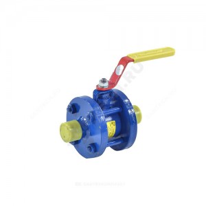 Кран шаровой сталь 11с67п Ду 10 Ру16 п/привар полнопроходной Маршал СП.00.1.016.010