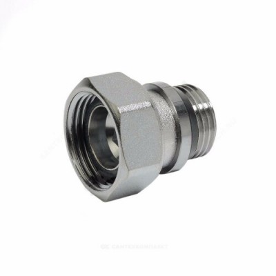 Отвод P15TG 1/2" НР/нак. гайка Giacomini P15TGX004