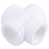 Крестовина PP-R белая внутренняя пайка Дн 25 VALFEX 10118025