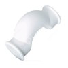 Скоба PP-R белая внутренняя пайка Дн 25 обводная с муфтами VALFEX 10170025