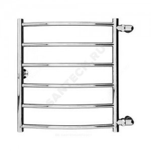 Полотенцесушитель водяной нерж сталь Лесенка Ду 25 (1") НР 500х600мм 6П боковое подключение б/к Старт-2 Элит-Металл ВЭК-10-03