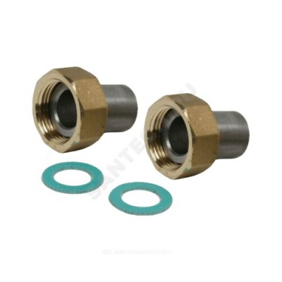 Комплект присоединительный (1"х3/4") Ду 20 ВР/НР Danfoss 087G6072