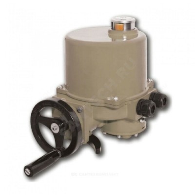 Электропривод четвертьоборотный ГЗ-ОФ-300/28М F10 30х30 квадрат 220В для крана шарового ГЗ Электропривод