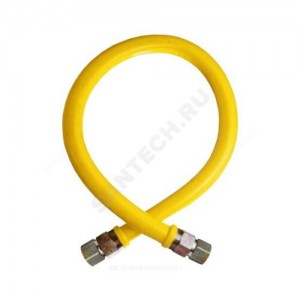 Подводка гибкая для газа ПВХ армированная 1/2" г-г L=0,5 м ЗИП-ФЛЕКС 71000