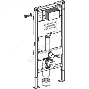 Инсталляция для подвесного унитаза Omega без кнопки смыва Geberit 111.060.00.1