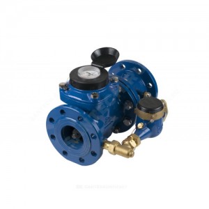 Счётчик х/в комбинированный (крыльчатый и турбинный) Ду 80/20 Ру16 30С L=370мм фл СТВК-2 Декаст 10-80-01