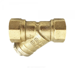 Фильтр сетчатый Y-образный латунь Ду 20 Ру16 G3/4" ВР ФС со сливной пробкой