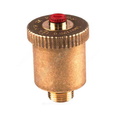 Воздухоотводчик автоматический латунь R99 Ду 15 Ру14 G1/2" НР прямой Giacomini R99Y003