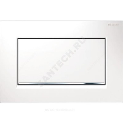 Кнопка для инсталляции Sigma 30 белый/хром глянец Geberit 115.893.KJ.1