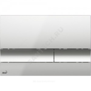 Кнопка для инсталляции хром глянцевый Alca Plast M1721