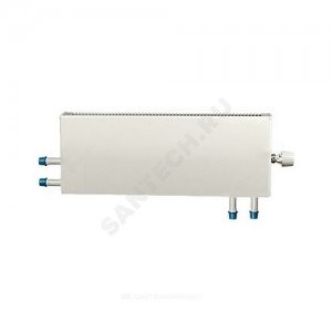 Конвектор настенный проходной "Мини" МКСК 15 П (А08) (малой глубины) 0.479кВт двухтр с т/клапаном (угл) Danfoss 013G4203 ниж/п резьба прав Сантехпром 9103830