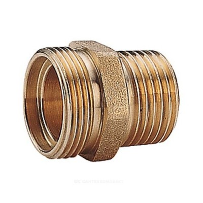 Ниппель латунь переходной Ду 15х18 (1/2") НР R180R Giacomini R180RY016