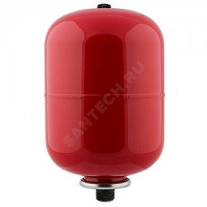 Бак расширительный мембранный П (пластик фланец) для отопления 10 л 5 бар Джилекс 7811