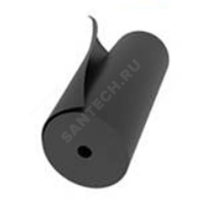 Рулон вспененный полиолефиновый пластомер Energomax 9/1,0-10 Тмакс=105°C чёрный Energoflex EMXR09110