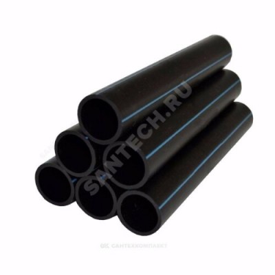 Труба ПЭ100 SDR11 для х/в Дн 710х64,5 Ру16 40C L=13м ГОСТ 18599-2001