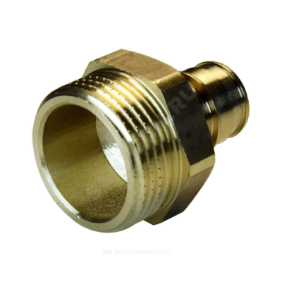 Муфта для PE-X латунь Дн 25х1/2" НР РОС 4820876