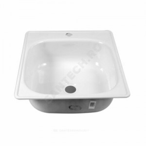 Мойка МСВЦК-Люкс 450х505 сталь эмалированная б/комплекта Сантэкс (Гомель)