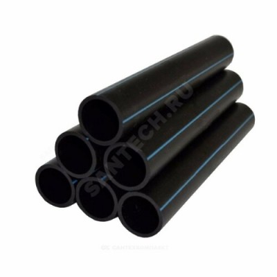 Труба ПЭ100 SDR21 для х/в Дн 355х16,9 Ру8 40C L=12м ГОСТ 18599-2001