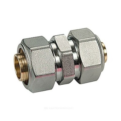 Муфта переходная МП латунь хром обжим Дн 26х20 R566AM Giacomini R566MX060