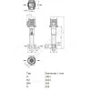 Насос многоступенчатый вертикальный HELIX FIRST V 1618-5/30/E/KS/400-50 PN30 3х400В/50 Гц Wilo 4201014
