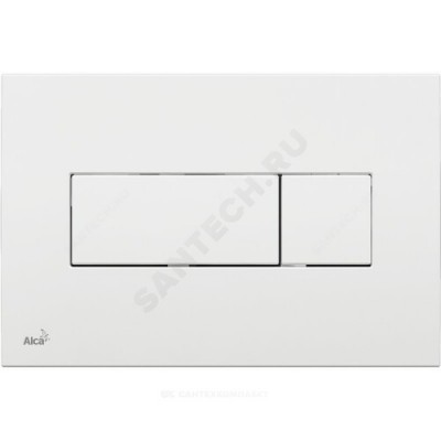 Кнопка для инсталляции белая Alca Plast M370