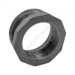 Футорка чугун Ду 40х25 (1 1/2"х1") НР/ВР Fittex PLUS