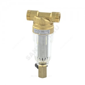 Фильтр сетчатый T-образный латунь Ду 20 Ру25 Тмакс=80 oC G3/4" НР FF06 Honeywell-Braukmann FF06-3/4"AAMRU