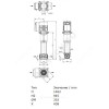 Насос многоступенчатый вертикальный HELIX VE 3608-2/25/V/KS/2G PN25 3х400В/50 Гц Wilo 4166258