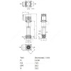 Насос многоступенчатый вертикальный HELIX VE 3608-2/25/V/KS/2G PN25 3х400В/50 Гц Wilo 4166258