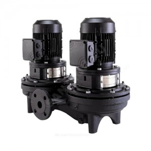 Насос ин-лайн с сухим ротором TPD 100-160/2 A-F-A-BQQE PN16 сдвоенный 3х380-415В/50 Гц Grundfos 96109245