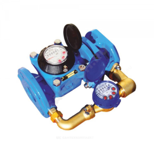 Счётчик х/в комбинированный (крыльчатый и турбинный) Ду 80/20 Ру16 50С L=300мм фл IP54 ВСХНК Тепловодомер