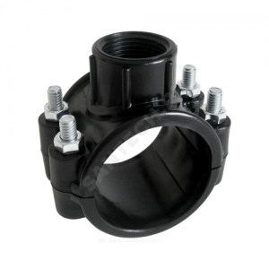 Седелка ПЭ ВР Дн 125х1 1/2" с резьбовым выходом 2125112