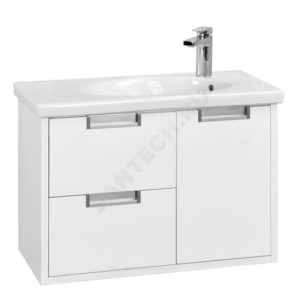 Тумба под умывальник 80 Etna белый глянец Roca 857301806