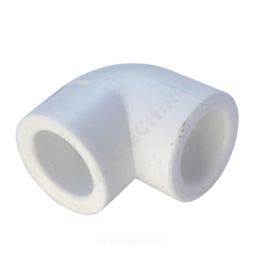 Угольник PP-R белый внутренняя пайка Дн 110х90гр RTP (РосТурПласт) 19969