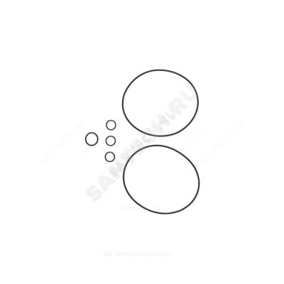 Комплект уплотнительных колец Kit EPDM CR/I/N 1s/1/3 Grundfos 96455090