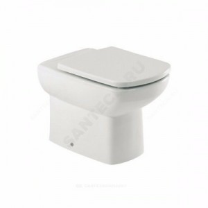 Унитаз без бачка Giralda белый горизонт/выпуск без сиденья Roca 342466000