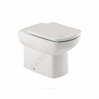 Унитаз без бачка Giralda белый горизонт/выпуск без сиденья Roca 342466000