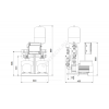 Установка повышения давления Hydro Multi-E 2 CME3-5 Grundfos 98486648