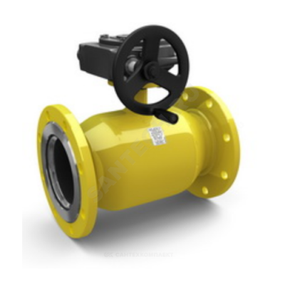 Кран шаровой сталь газ КШ.Ц.Ф.Р.GAS Ду 250 Ру25 фл с редуктором LD КШ.Ц.Ф.Р.GAS.250/200.025.Н/П.02